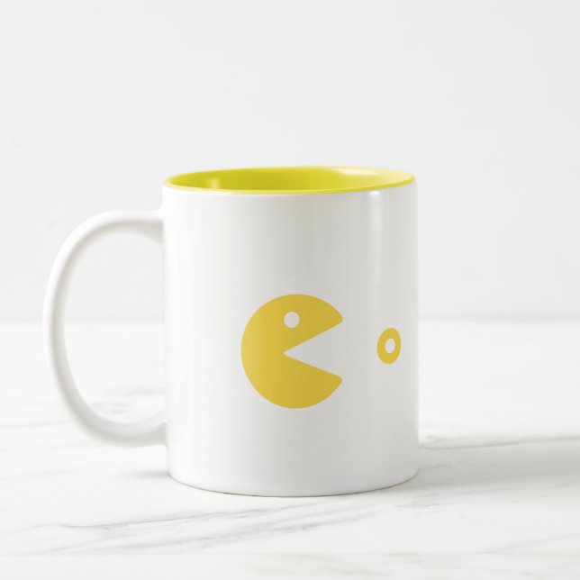 Caneca De Café Em Dois Tons Café e Biscoitos (Esquerda)