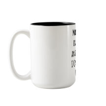 Café engraçado diz citação