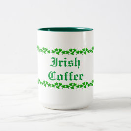 Caneca De Café Em Dois Tons Café irlandês