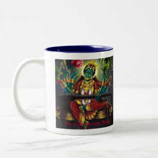 Caneca De Café Em Dois Tons Café Matangi (Devi of Knowledge)