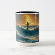 Café Mug Christian, "Não tenha medo"