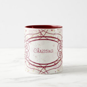 Caneca De Café Em Dois Tons Café Mug Cup 2 Love Bandit