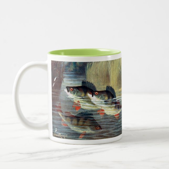 Caneca De Café Em Dois Tons Café Mug - Perch (Esquerda)
