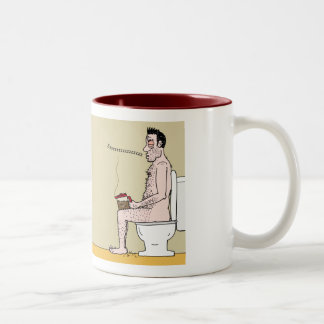 Caneca De Café Em Dois Tons Café na caneca da lata