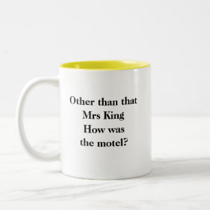 Caneca De Café Em Dois Tons Café Novelty Engraçado, diferente daquela senhora 