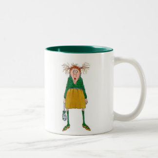 Caneca De Café Em Dois Tons Café! Rapidamente! Por favor!