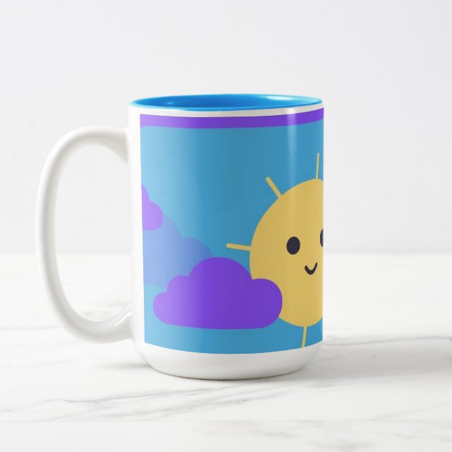 Caneca De Café Em Dois Tons Café Sunshine (Esquerda)