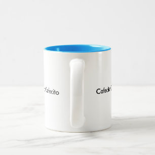Caneca De Café Em Dois Tons Cafecito