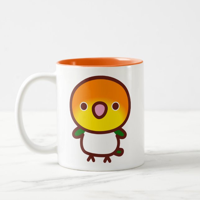 Caneca De Café Em Dois Tons Caique-de-ventre-branco (Esquerda)