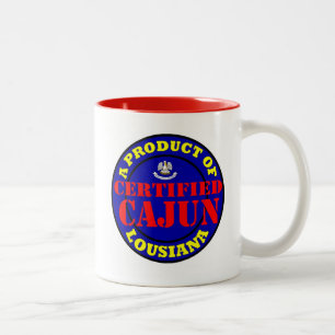 CANECA DE CAFÉ EM DOIS TONS CAJUN CERTIFICADO