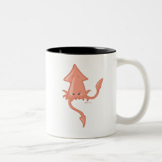 Caneca De Café Em Dois Tons Calamar