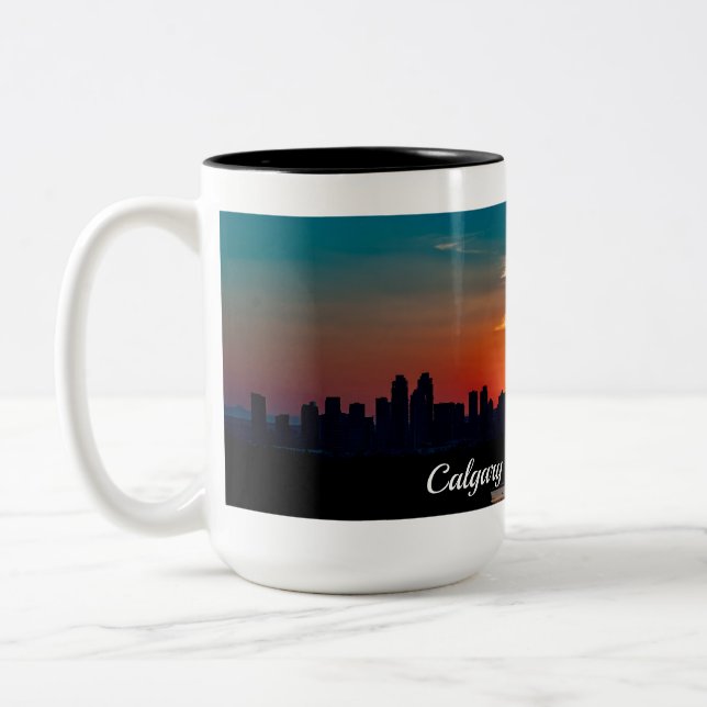 Caneca De Café Em Dois Tons Calg (Esquerda)