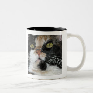 Caneca De Café Em Dois Tons Calico Cat