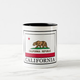 Caneca De Café Em Dois Tons California