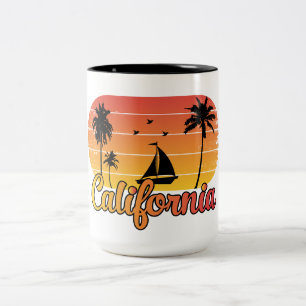 Caneca De Café Em Dois Tons Califórnia