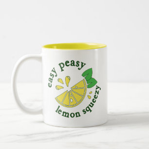 Caneca De Café Em Dois Tons Calma, Lemon Squeezy