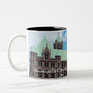 Caneca De Café Em Dois Tons Câmara municipal de Minneapolis