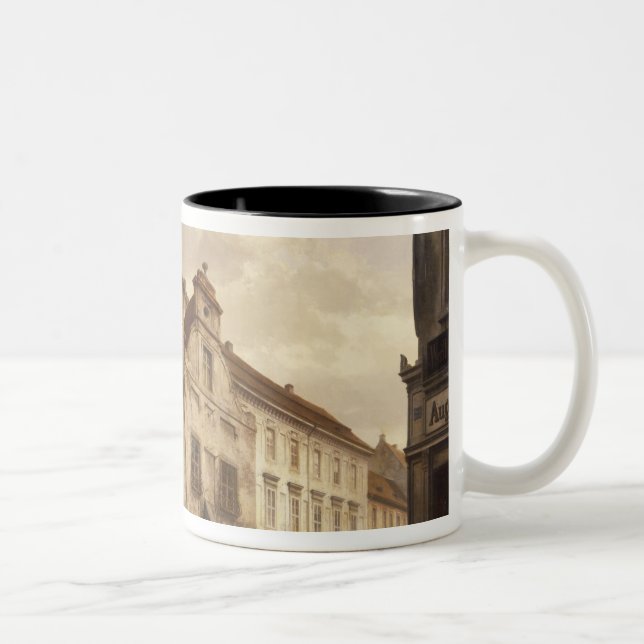 Caneca De Café Em Dois Tons Câmara municipal velha de Berlim, 1867 (Direita)
