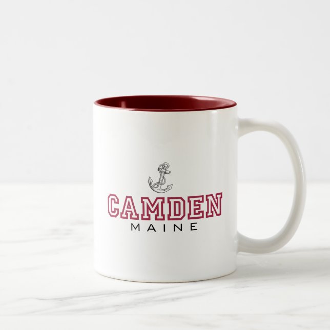 Caneca De Café Em Dois Tons Camden, Me-Âncora (Direita)