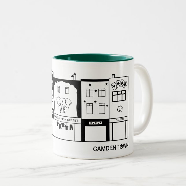 Caneca De Café Em Dois Tons Camden Town Mug (Frente Esquerda)