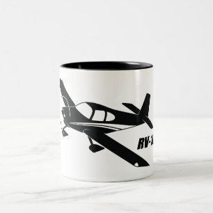Caneca De Café Em Dois Tons Camionetes RV-10
