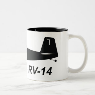 Caneca De Café Em Dois Tons Camionetes RV-14