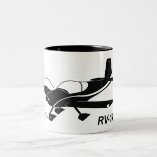 Caneca De Café Em Dois Tons Camionetes RV-14