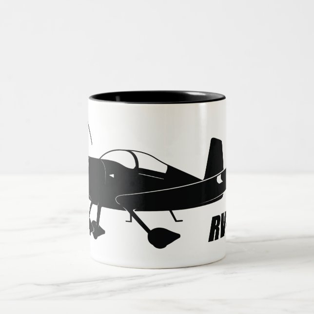 Caneca De Café Em Dois Tons Camionetes RV-9A (Centro)