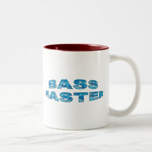 Caneca De Café Em Dois Tons Camisas de Pesca-Mestre de Bass