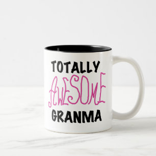 Caneca De Café Em Dois Tons Camiseta e presentes cor-de-rosa totalmente