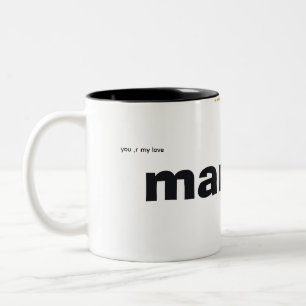 Caneca De Café Em Dois Tons camiseta masculina
