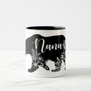 Caneca De Café Em Dois Tons Camiseta Nana Bear