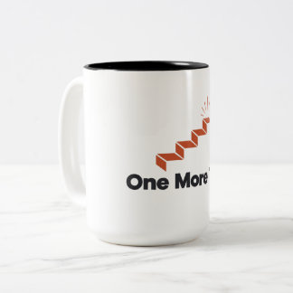 Caneca De Café Em Dois Tons Camiseta Uma Tentativa Adicional | Camiseta de Mot