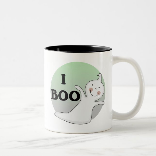 Caneca De Café Em Dois Tons Camisetas e presentes alegres (Direita)