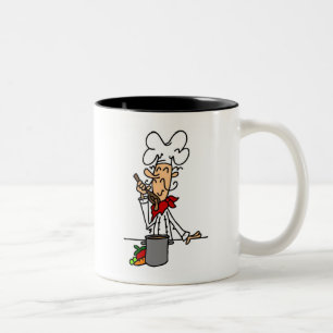 Caneca De Café Em Dois Tons Camisetas e presentes de cozinha