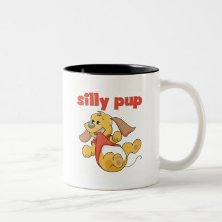 Caneca De Café Em Dois Tons Camisetas e presentes do bobo Pup