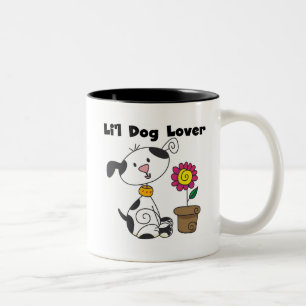 Caneca De Café Em Dois Tons Camisetas e presentes do cão Dalmation