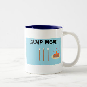 Caneca De Café Em Dois Tons Camp Mãe!