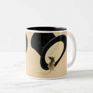 Caneca De Café Em Dois Tons Campanha de Homo Superior Chinês Zodiac Birthday M