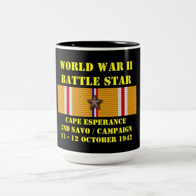 Caneca De Café Em Dois Tons Campanha do Cabo Esperança (Segundo Savo) (Centro)