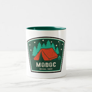 Caneca De Café Em Dois Tons Campanha Florestal Nacional Modoc