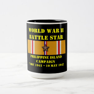 Caneca De Café Em Dois Tons Campanha nas Ilhas Filipinas