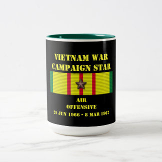 Caneca De Café Em Dois Tons Campanha Ofensiva do Ar