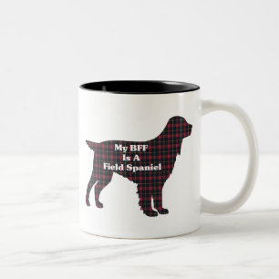 Caneca De Café Em Dois Tons Campo Spaniel BFF Mug