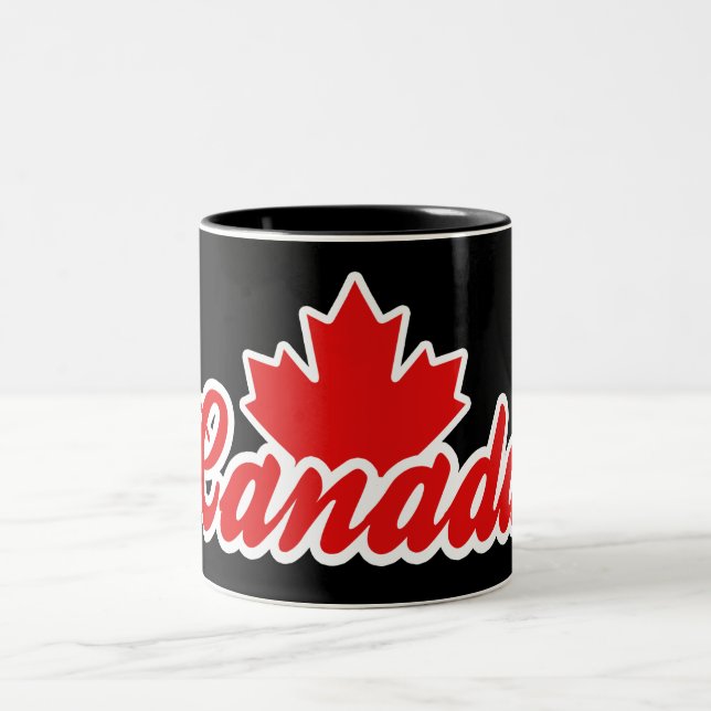 Caneca De Café Em Dois Tons Canadá (Centro)