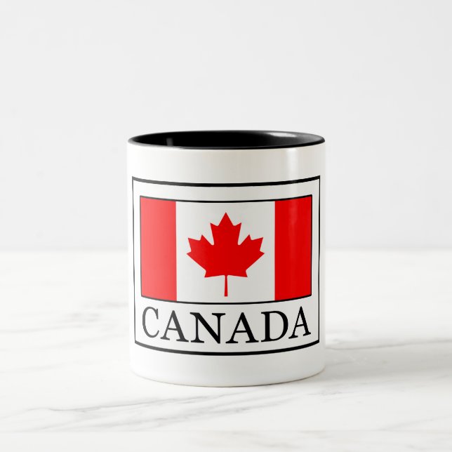 Caneca De Café Em Dois Tons Canadá (Centro)