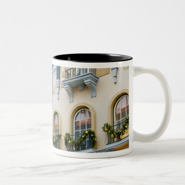 Caneca De Café Em Dois Tons Canadá, Alberta, Edmonton. West Edmonton Mall. (Direita)