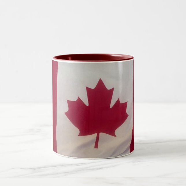 Caneca De Café Em Dois Tons Canadá - Mug- (Centro)
