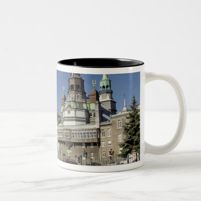 Caneca De Café Em Dois Tons Canadá, Quebec, Montreal. Velho Montreal (Direita)