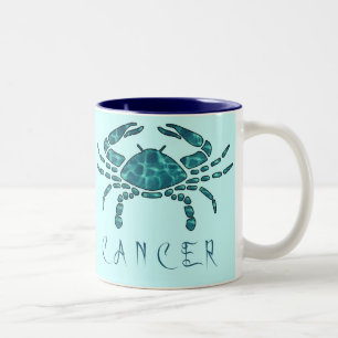 Caneca De Café Em Dois Tons Cancer